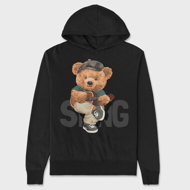 Teddy Sing Guitar, Hanorac Oversize Barbati (Unisex)