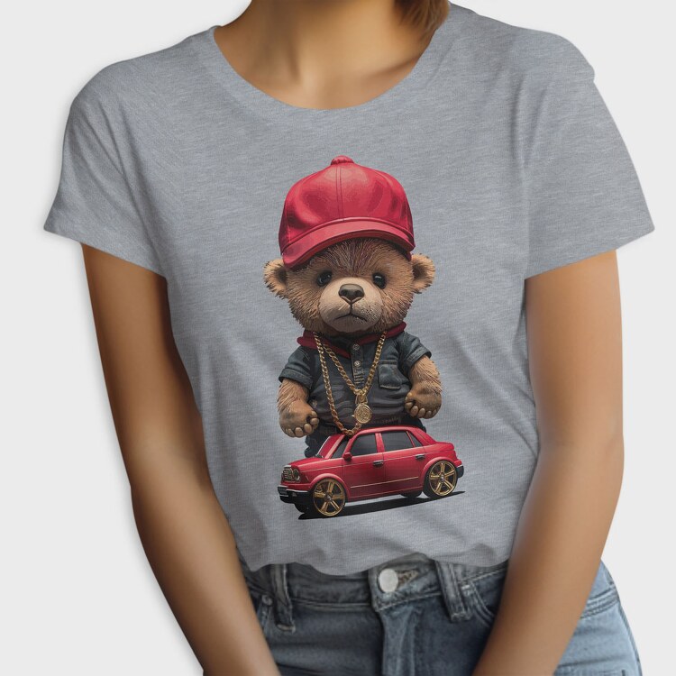 Car Teddy Bear, Tricou Femei