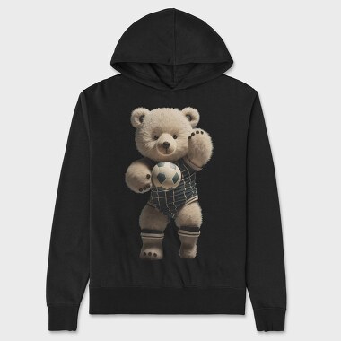 Football Teddy, Hanorac Oversize Barbati (Unisex)