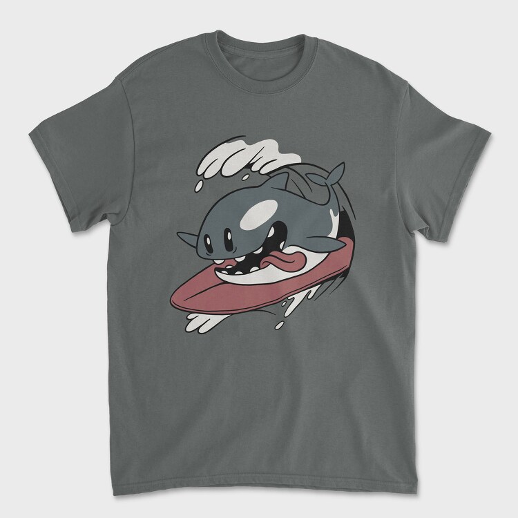 Surfing Orca, Tricou Barbati (Unisex)