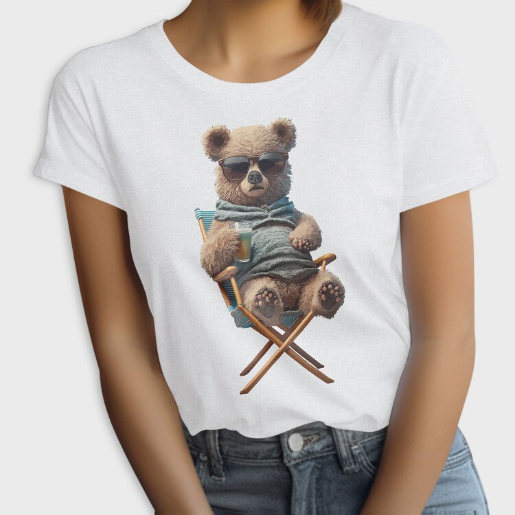 Teddy Bear Relax, Tricou Femei