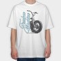 Freedom Chopper, Tricou Oversize Barbati (Unisex)
