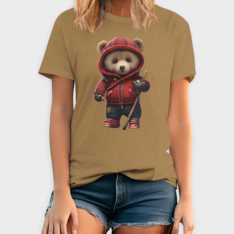 Teddy Bear Stick, Tricou Barbati (Unisex)