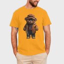 Vintage Teddy Bear, Tricou Barbati (Unisex)