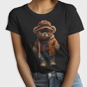 Vintage Teddy Bear, Tricou Femei