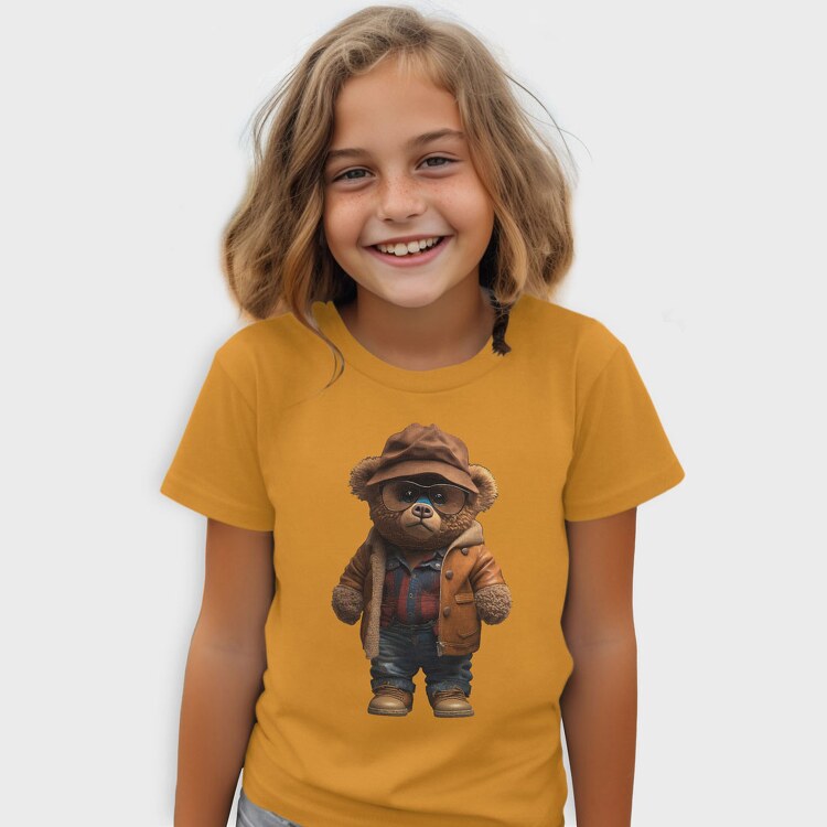 Vintage Teddy Bear, Tricou Copii