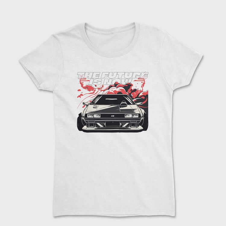 Futuristic Car Smoke, Tricou Femei