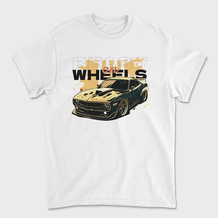 Muscle Car Vintage, Tricou Barbati (Unisex)