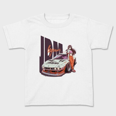 Personalized Car Girl Sleeve, Tricou Copii