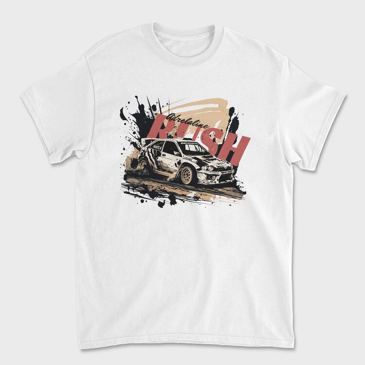 Rally Race Car, Tricou Barbati (Unisex)