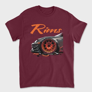 Stom Rims on Supercar Rims Make the Car, Tricou Barbati (Unisex)