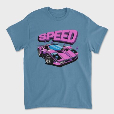 Supercar Retro Speed Thrills, Tricou Barbati (Unisex)