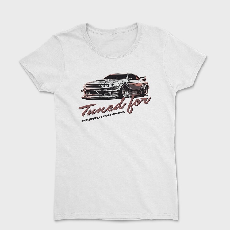 Tuned for Performance Personalized Car, Tricou Femei