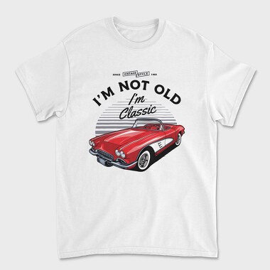 1961 Chevrolet Corvette, Tricou Barbati (Unisex)