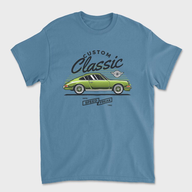 1965 Porsche 911 F, Tricou Barbati (Unisex)