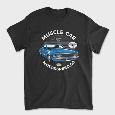 1969 mustang SportsRoof, Tricou Barbati (Unisex)