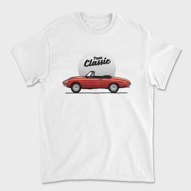 Alfa Romeo Duetto 1966, Tricou Barbati (Unisex)