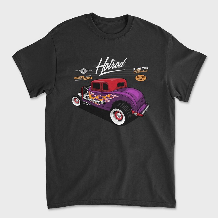 Custom Hotrod 10, Tricou Barbati (Unisex)