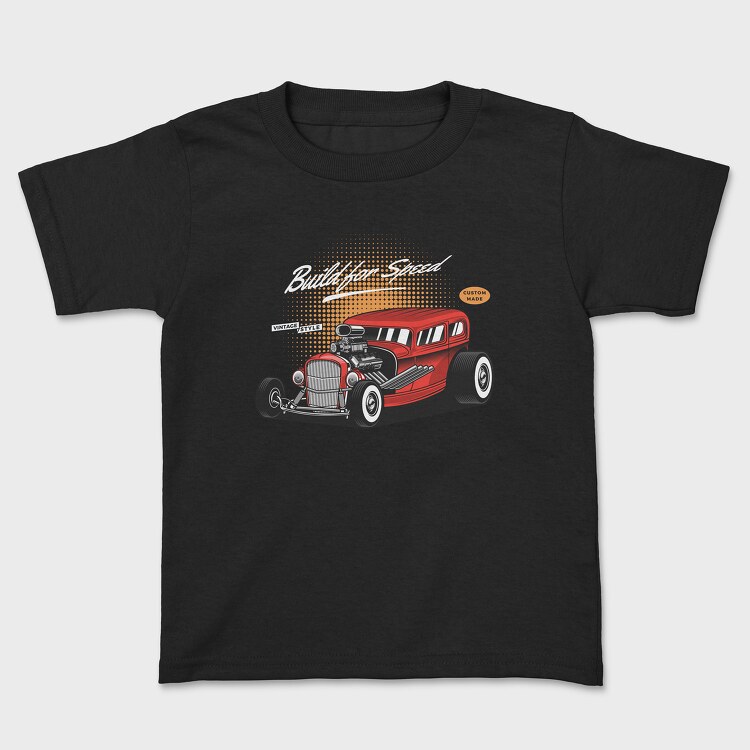 Tricou Copii, Custom Hotrod 7