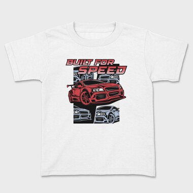 Built for Speed Gtr Red, Tricou Copii