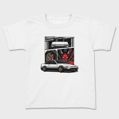 Devil White Car Japan, Tricou Copii