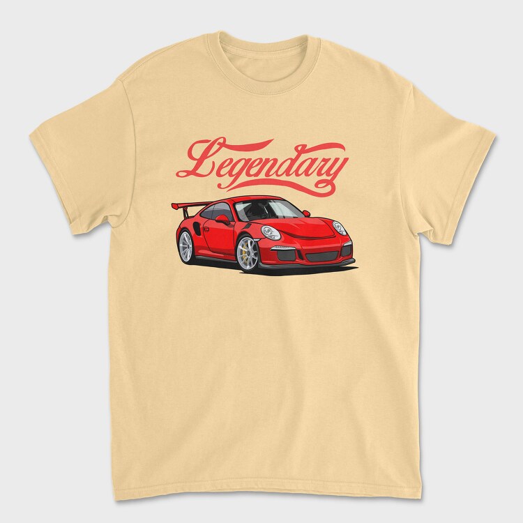 Legendary Porsche, Tricou Barbati (Unisex)