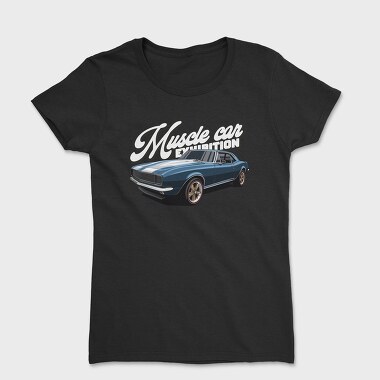 Muscle Blue Car, Tricou Femei