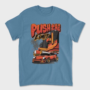 Push the Limit Porsche, Tricou Barbati (Unisex)