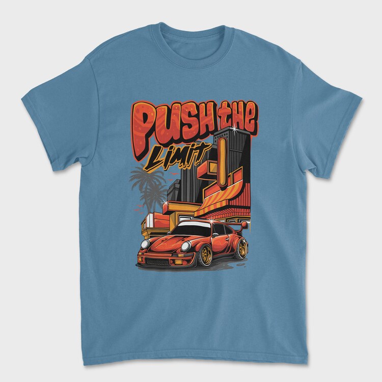 Push the Limit Porsche, Tricou Barbati (Unisex)