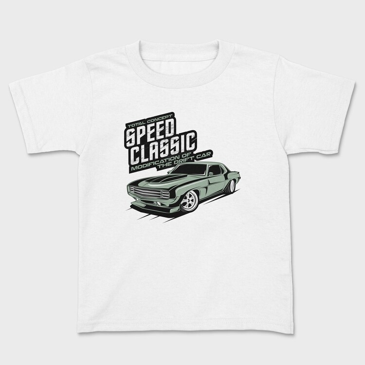 Speed Classic the Drift Car, Tricou Copii