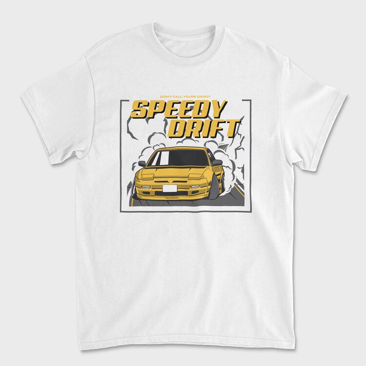 Speedy Drift, Tricou Barbati (Unisex)