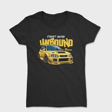 Unbound Subaru Yellow, Tricou Femei