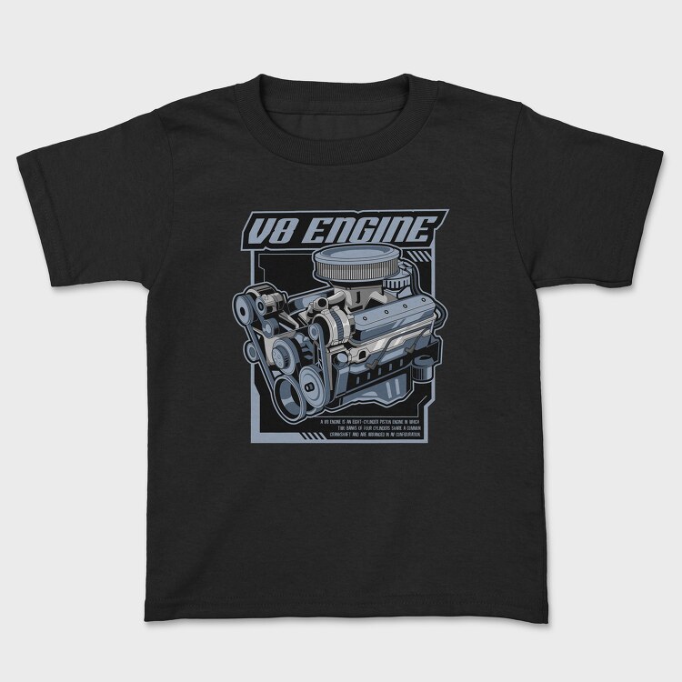 V8 Engine, Tricou Copii