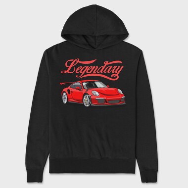 Legendary Porsche, Hanorac Oversize Barbati (Unisex)