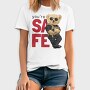 Teddy Bear Police Safe, Tricou Barbati (Unisex)