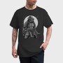 Samurai Galaxy, Tricou Barbati (Unisex)