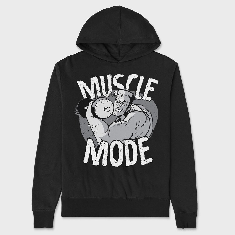 Muscle Mode, Hanorac Oversize Barbati (Unisex)