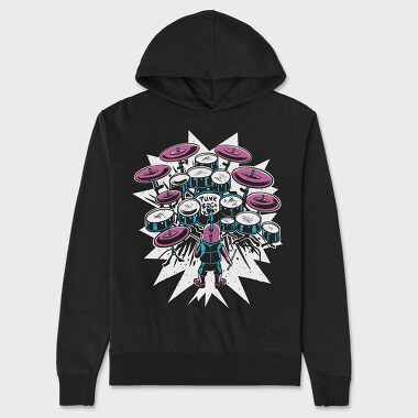 Baby Drummer, Hanorac Oversize Barbati (Unisex)
