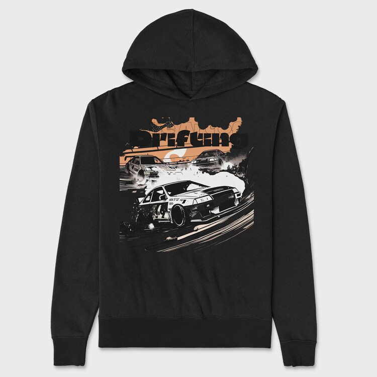 Art of Drifting Drift, Hanorac Oversize Barbati (Unisex)