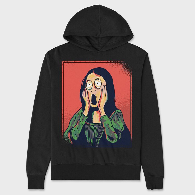 Hanorac Barbati (Unisex), Mona Lisa Scream