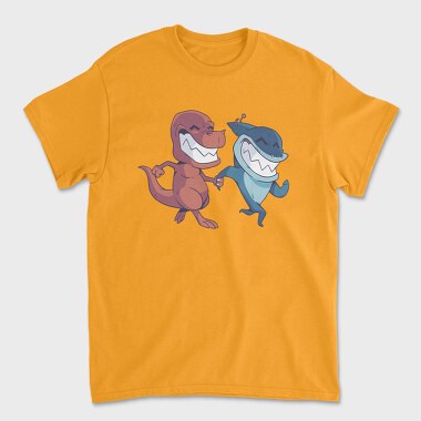 Friends Cartoon, Tricou Barbati (Unisex)