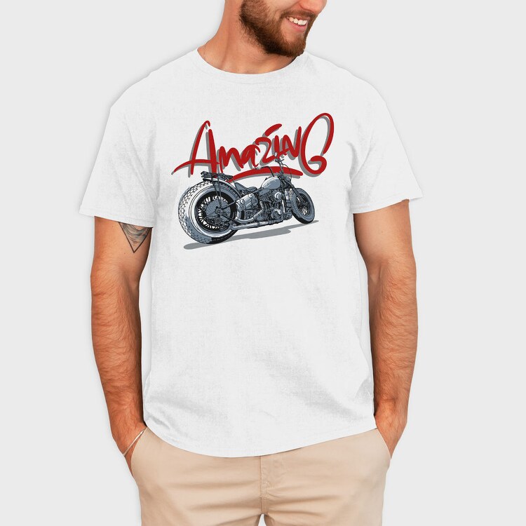 Amazing Chopper, Tricou Barbati (Unisex)