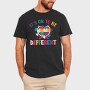Puzzle Heart Different, Tricou Barbati (Unisex)