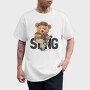 Teddy Sing Guitar, Tricou Barbati (Unisex)