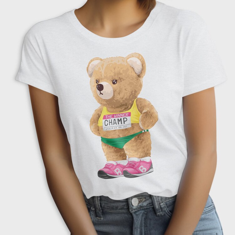 Teddy Champ Motivation, Tricou Femei