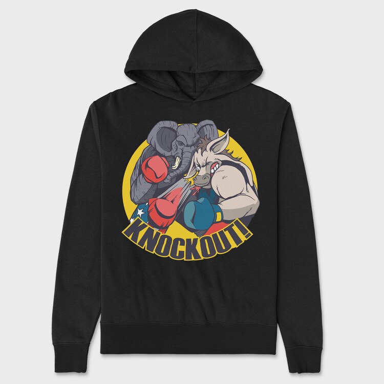 Hanorac Barbati (Unisex), Elephant Donkey Knockout