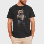 Bear Accordion Blues, Tricou Barbati (Unisex)