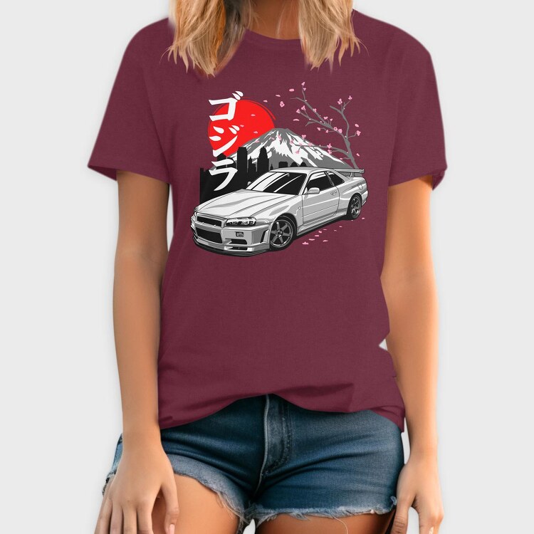 Sakura R34, Tricou Barbati (Unisex)