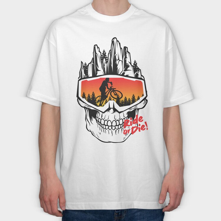 Ride Or Die, Tricou Oversize Barbati (Unisex)