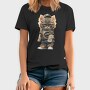 Hipster Kitty, Tricou Barbati (Unisex)